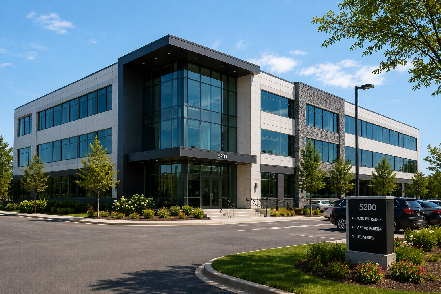 Corporate office building cleaning in Texoma
