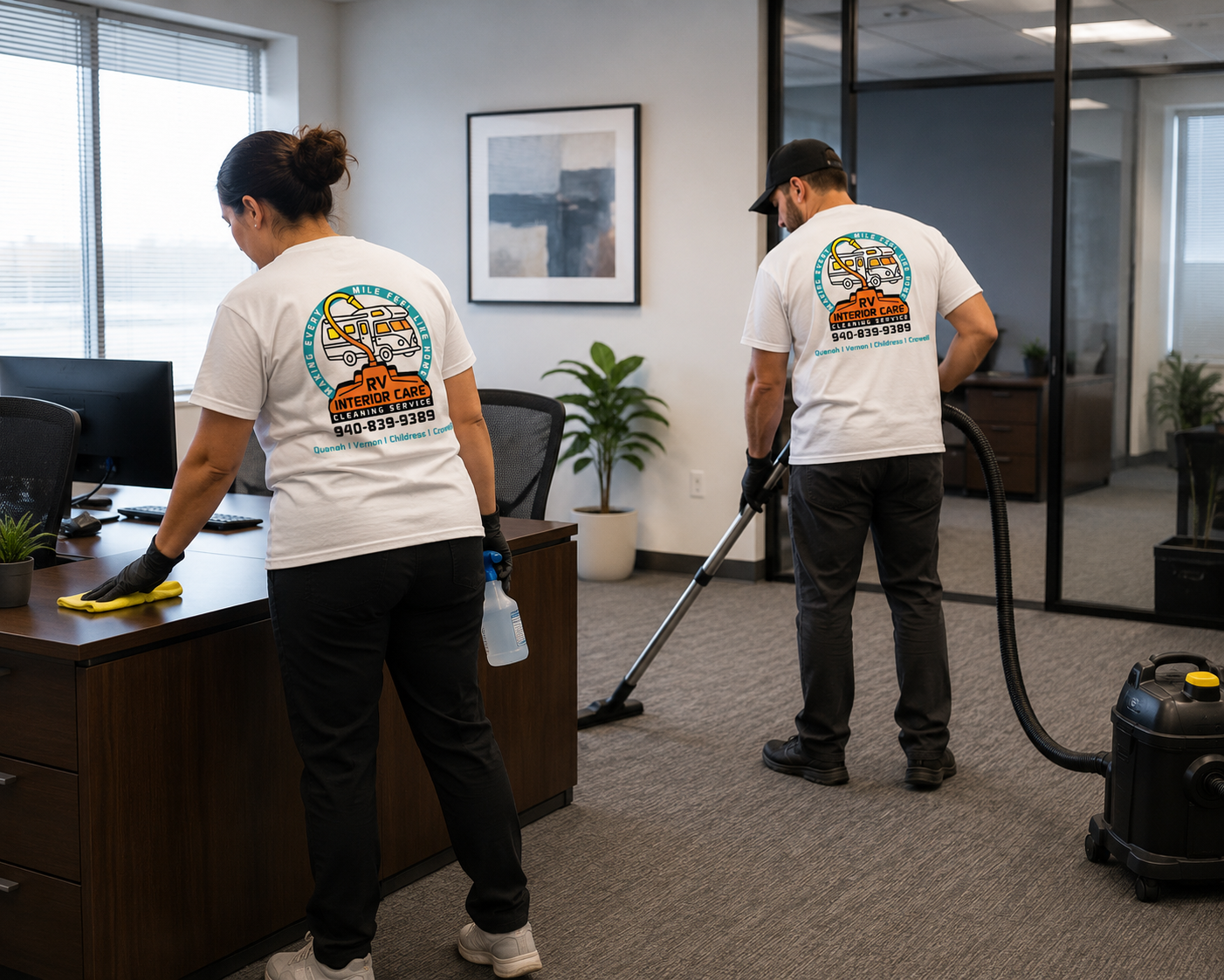 Commercial and jobsite cleaning across Texoma